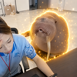 لوگو Oscar the Walrus